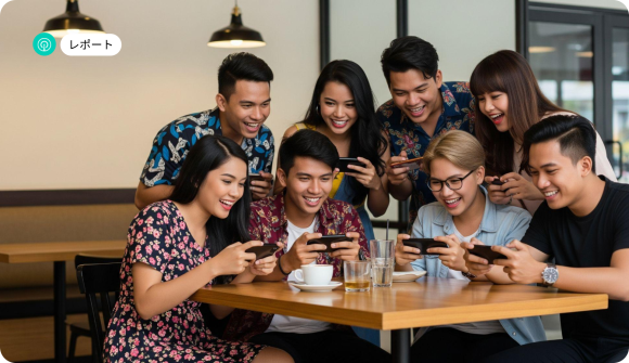 東南アジア：2025年モバイルゲーム市場レポート