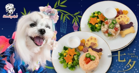愛犬用七夕ごはん