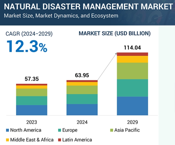 自然災害管理市場予測