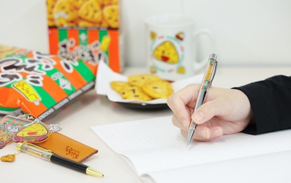 おにぎりせんべいボールペン