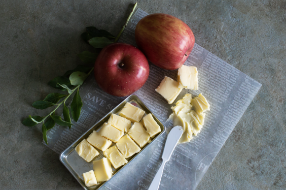 画像(イメージ)：「りんごとバター。」