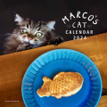 「MARCO's CAT CALENDAR 2024」表紙