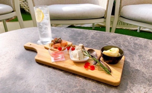 前菜3種盛り/レモンの漬け込み酒