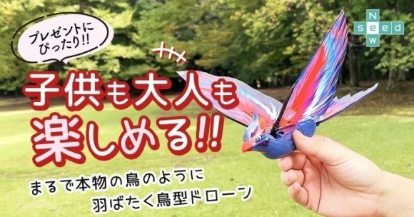 プロ仕様にレベルアップ！ 超リアルな鳥型ドローン「Go Go Bird Pro