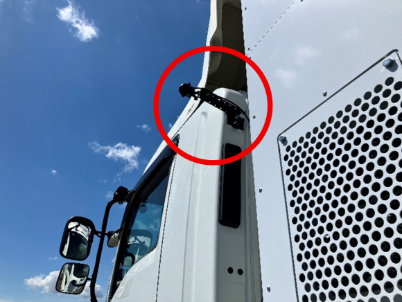 車両に取り付けた『A-CAM3』