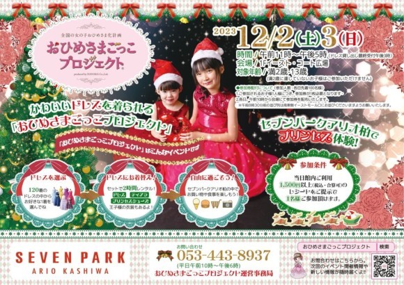 おひめさま気分を楽しもう