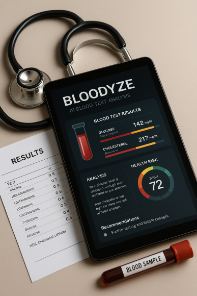 Bloodyze（ブラダイズ）｜血液検査AI解析・健康支援ツール