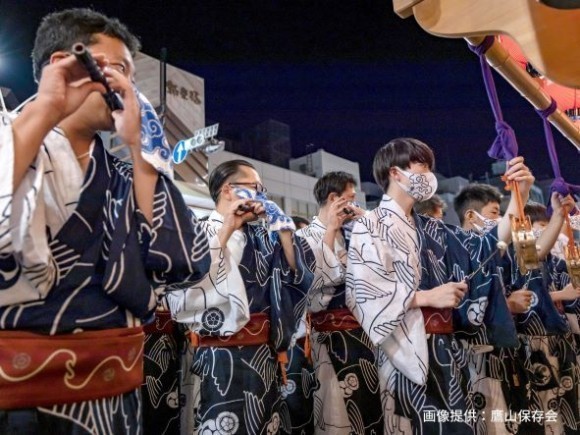 祇園祭「鷹山」お囃子