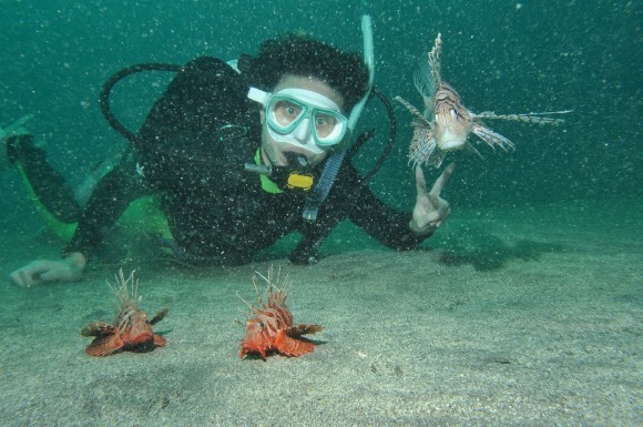 春濁りの中の出会い