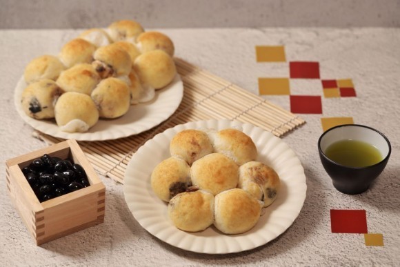 グランディール「京生ちぎりパン～丹波の黒豆と和三盆～」