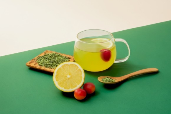 「梅に煎茶。」