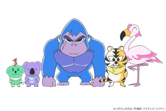 『ぼのぼの』ゲスト「LIL LEAGUE」キャラクタービジュアル