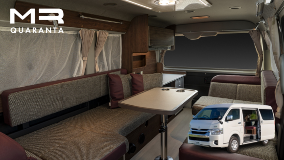 レクビィ創業40周年記念キャンピングカー「カランタ」