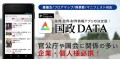 政界・官界・財界情報アプリの決定版！国政DATA