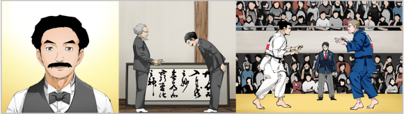 スポーツや教育分野の発展に尽力した講道館柔道の創始者「嘉納治五郎」の人生を描いた初のアニメ作品『嘉納治五郎伝　柔の道』