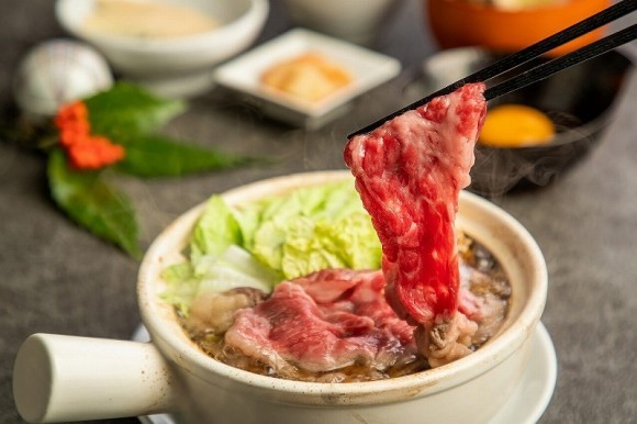 バグースプレイス1月限定ランチ「蔵王牛のすき焼き御膳」
