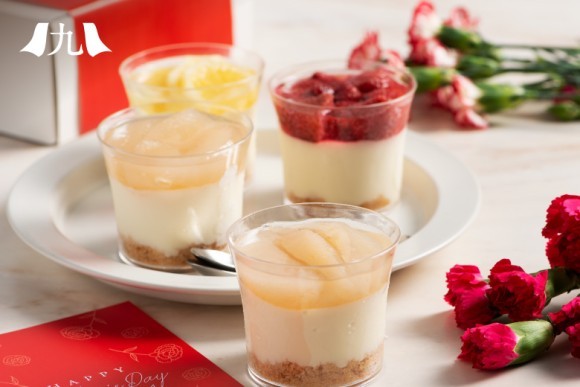 果実のチーズケイク