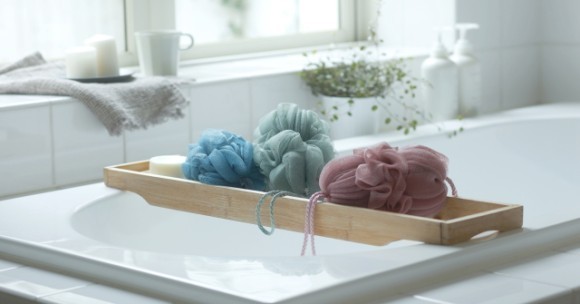 「背中も洗えるシャボンボール アッシュ」製品集合