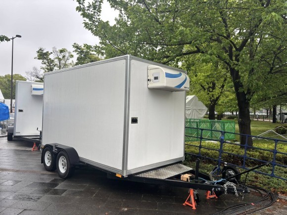 オクトーバーフェストでのコールドストレージボックス