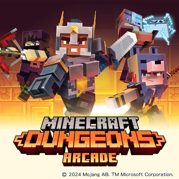 海外で人気の『Minecraft Dungeons Arcade』が日本のアミューズメント施設に登場！