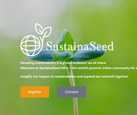 サスティナシードはサスティナブル課題解決に特化したプラットフォームを運営するスタートアップ企業です。