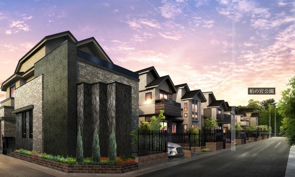 ヴェレーナガーデン浜田山　外観完成予想CG