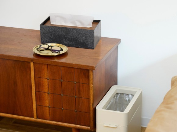 新商品のティッシュボックス リバーシブル木蓋