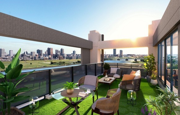 ヴェレーナグラン北赤羽マスタープレイス　ルーフバルコニー