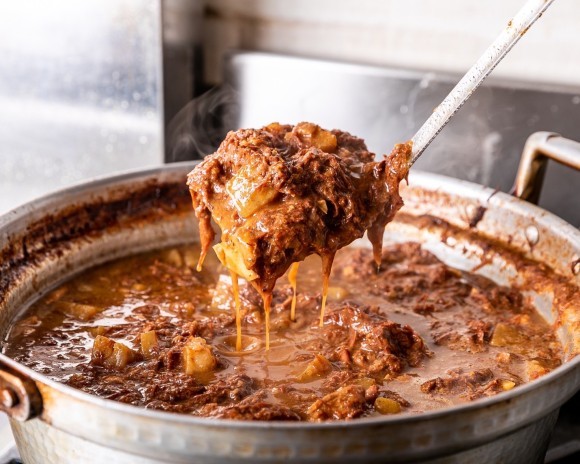 村木屋名物　特製もつ煮