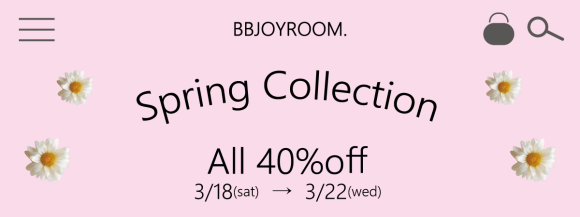 【BB JOY ROOM.】韓国ファッション セールのお知らせ！