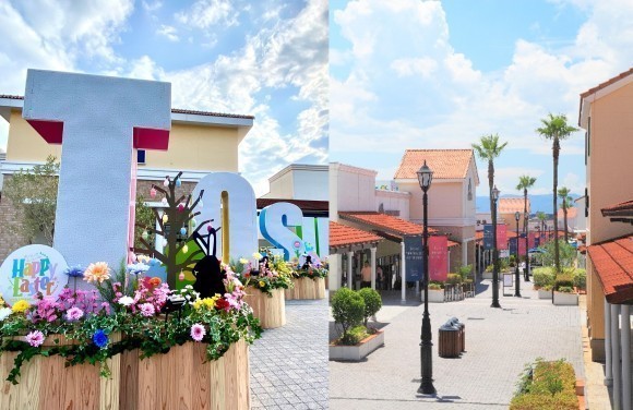 異国ムード漂う鳥栖プレミアム・アウトレット