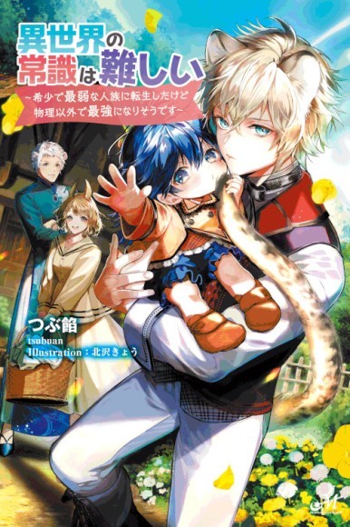 「異世界の常識は難しい～希少で最弱な人族に転生したけど物理以外で最強になりそうです～」カバー画像