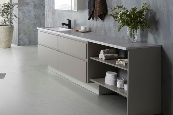 造作風洗面化粧台｢スマートサニタリー｣