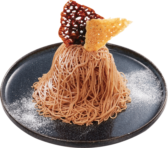 ジョリーパスタ_バスクチーズケーキモンブラン