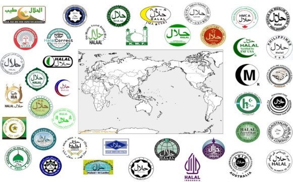 世界のハラール認証マーク