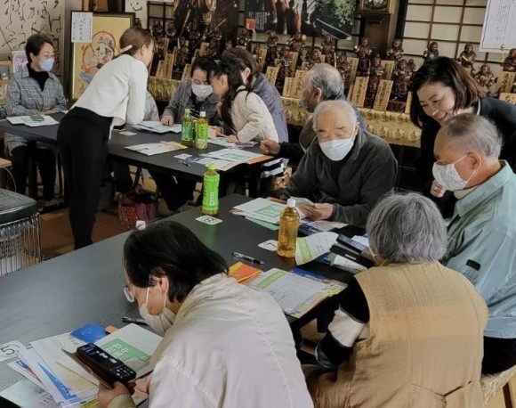 前回のスマホ教室の様子