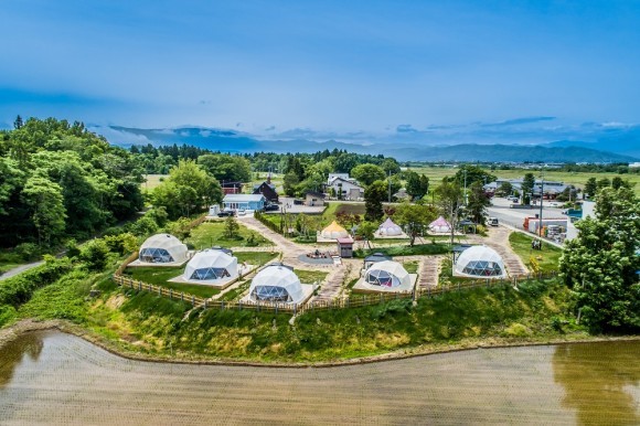 初期費用コストダウンにより、グランピング施設経営への参入を容易にするサービス