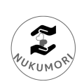 NUKUMORIロゴ