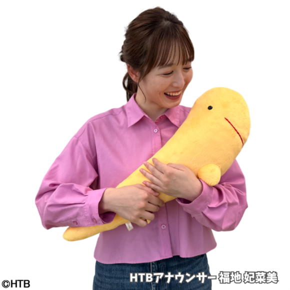 待望の(？)復刻！onちゃんのペット【ぐち】がぬいぐるみに！「ビッグぐちぬいぐるみ」登場！(C)HTB