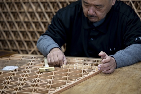 福岡県大川市の組子職人・木下正人氏
