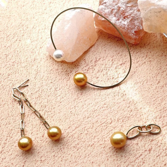 太陽のように輝く南洋ゴールド真珠『le Soleil(ル ソレイユ)』