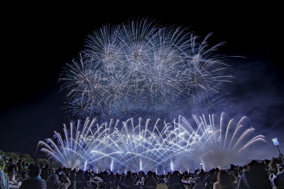 昨年の花火の様子