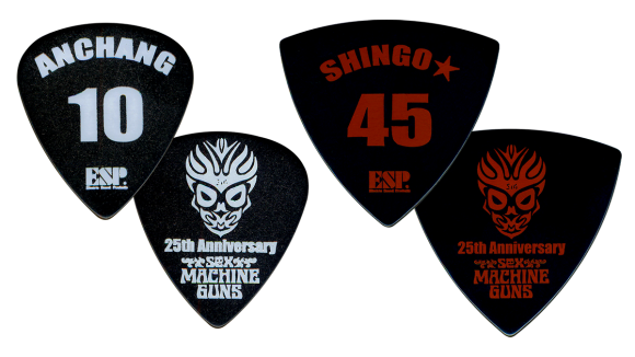 L to R: ESP PA-MA10-25th(ANCHANG), ESP PA-MSG10-25th(SHINGO☆)