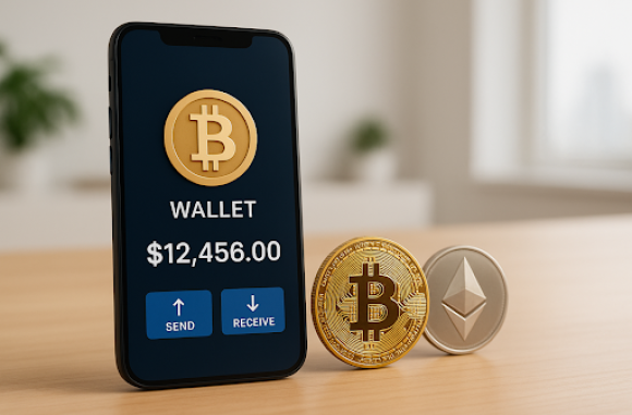 仮想通貨ウォレットイメージ画像