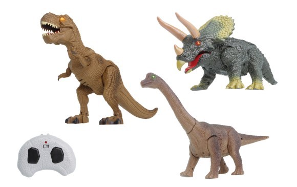 『わくわく！ジュラシックトイオンラインくじ』S賞の恐竜ラジコン「RCジュラシックダイナソー」