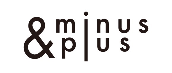 ［minus & plus］ロゴ
