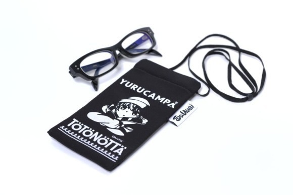 「リンちゃんのサウナでも使えるメガネケース」