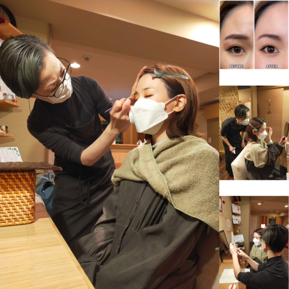 眉メイクレッスン