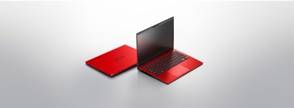 VAIO SX14-R　新色「ファインレッド」