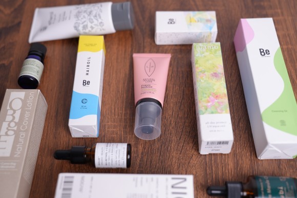 ポップアップイベントで陳列されている商品たち